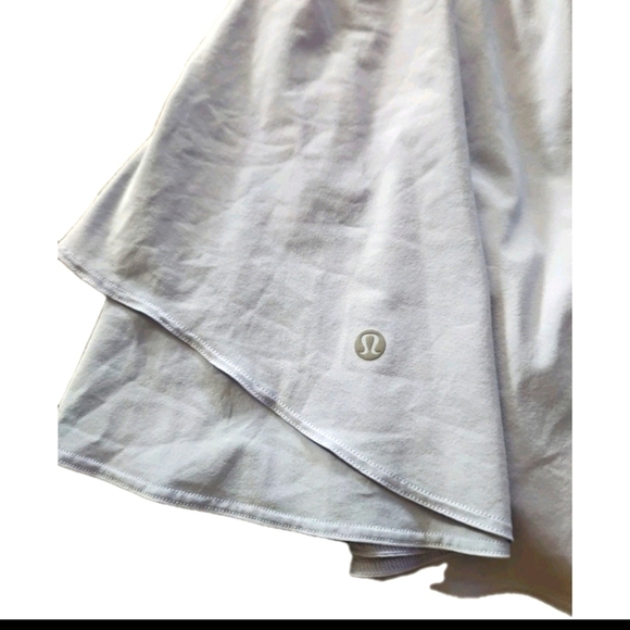 Lululemon Womens Court Revival High Rise Tennis Pickleball Skort Pastel Blue 4 - Picture 6 of 12